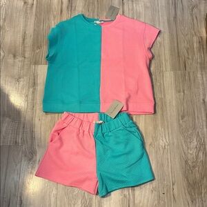 See and Be Seen Teal and Pink Set